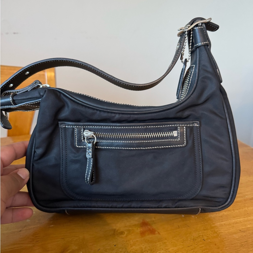 COPY - Coach Vintage Nylon Black Shoulder Bag